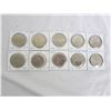 Image 1 : 10 Assorted Nickel Dollars 1968-1984