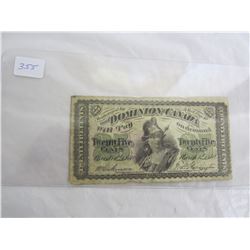 Dominion of Canada 1870 Shinplaster