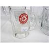 Image 3 : 5 A and W Glass Mugs Baby to Large No Damage