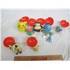 Image 2 : Lot of 7 Pokémon throw balls with action figures inside