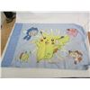Image 5 : 2 Vintage 1998 Pokémon pillow cases 1 in poor condition