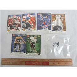 Lot of 6 Wayne Gretzky Post Cereal 1999 hockey cards