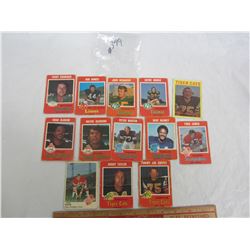 Mixed Lot of 1970's CFL Football Cards