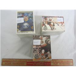 Lot of 2 Hockey Card Sets 1992 Proset Series 1 and 2 and 1992 OPC Premier