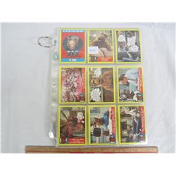 Set of Alf Cards 1987 in pages