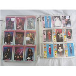 2 Incomplete Sets of non sports cards Rock Cards and Barbie