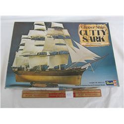 Vintage Revell model kit 1975 Clipper Ship