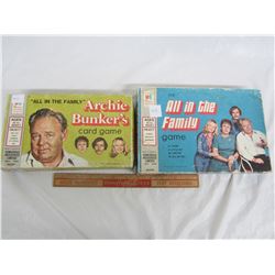 Lot of 2 Archie Bunker Games