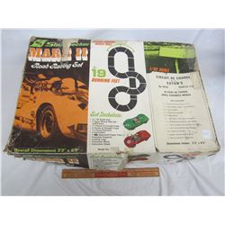 Strombecker Mark 2 Road Race Set 1960's