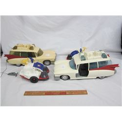 Lot of 4 Ghost Busters Vehicles