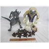Image 2 : Lot of 4 monster action figures mummy ,zombie , ect