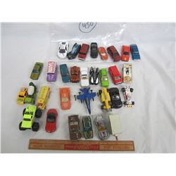 Lot of 35 mixed Hot Wheels styled cars ect.