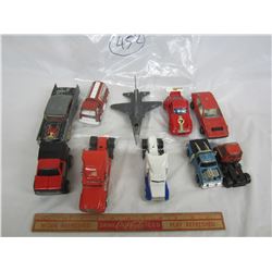 Lot of 10 mixed die cast metal toys