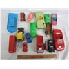 Image 1 : Lot of 16 mixed plastic toys cars, boats ect