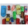 Image 2 : Lot of 16 mixed plastic toys cars, boats ect