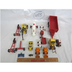 Lot of farm related toys tractors ect