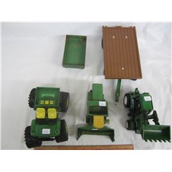 Lot of farm related toys tractors ect.