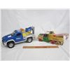 Image 1 : Lot of 2 Tonka Toys Dodge is battery operated the other is wooden