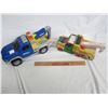 Image 2 : Lot of 2 Tonka Toys Dodge is battery operated the other is wooden