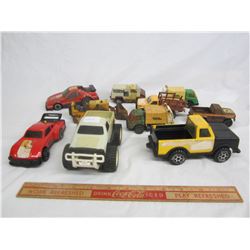 Lot of 10 vintage Tonka Toys mini Tonkas ect.