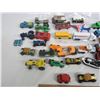 Image 2 : Lot of 35 mixed Hot Wheels style cars, trucks ,tractors ect.