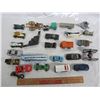 Image 2 : Lot of 24 mixed hot wheels style cars and trucks