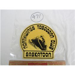 Saskatoon Ski Doo club patch 1960's NOS