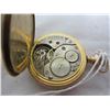 Image 4 : Antique 25 year gold plated Hunters case Mens Regina Pocket Watch 15 jewel not running
