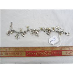 Vintage Cora charm bracelet