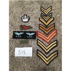 515 - Misc Militar Patches