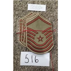 516 - Master Sergeant patches