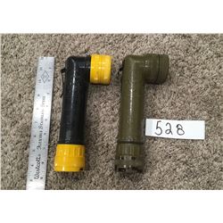 528 - 2 Canadian Army Flashlights