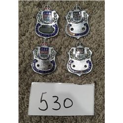 530 - Ontario prison guard badges