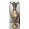 Image 1 : brass vases, 24" high