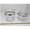 Image 3 : 2 Pyrex coffee pots