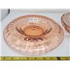 Image 2 : 2 pink depression glass bowls
