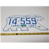 Image 1 : Northwest Terretories license plate