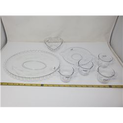 7 pieces candle wick glass