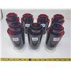 Image 2 : 7  sets of ruby glass glasses 3 sizes