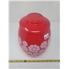 Image 2 : red cookie jar (1960's), really nice condition