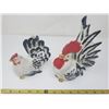 Image 2 : hen & rooster (toothpick holders)