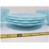 Image 3 : 4 cups & saucers Pyrex (Robin's egg blue)