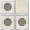 Image 2 : Lot Of 3 Canadian George V Silver 50 Cents. 1917 VG-8; 1918 VG-10; 1919 VG-8