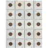 Image 1 : Lot Of 20 Different Canadian Small Cents 1962-1995 All Coins Are Lustrous And Are AU, UNC, And BU Re