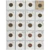 Image 1 : Lot Of 20 Error & Variety Canadian Cents 1939-1981 Includes Struck Through Grease, Die Cracks, Clips