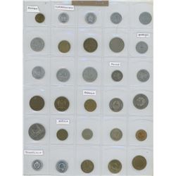 Lot Of 30 Different Russian & Eastern European Coins- Includes Bulgaria Czechoslovakia, Hungary, Pol