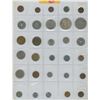 Image 2 : Lot Of 30 Different Scandinavian Coins From Denmark (Including 1891 1 Ore) Finland Norway And Sweden