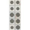 Image 2 : Lot Of 10 U.S Half Dollars & Dollars. Includes 4 Kennedy Half Dollars 1971D, 1972, 1976, 1979: 5 Eis