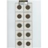 Image 2 : Complete Set Of 10 Canadian George V Large Cents 1911-1920. Coins Grade F-15 To VF-30