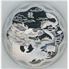 Image 1 : 2012 Year of the Dragon $15. .9999 pure silver. Only 25,216 sold. In hard plastic holder. Proof.
